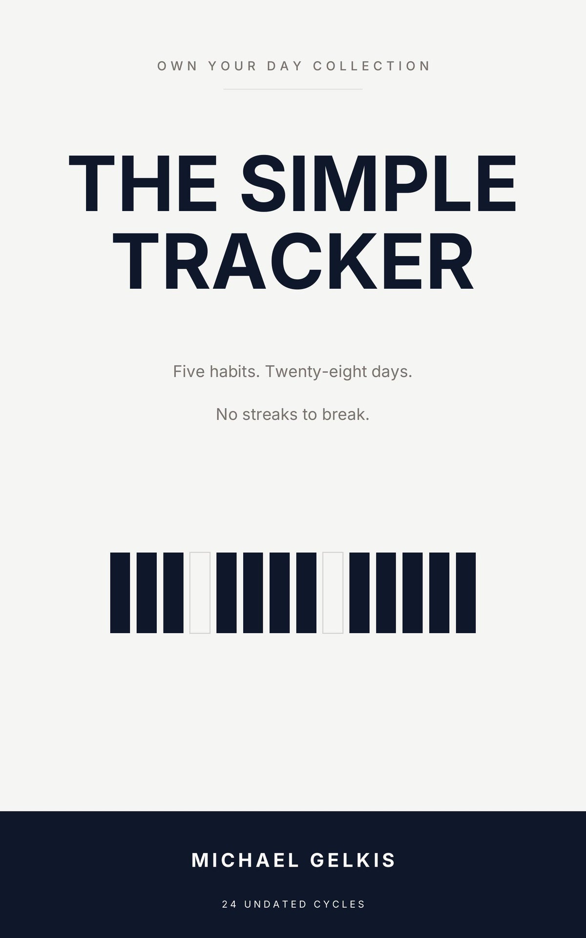 Cover of The Simple Tracker by Michael Gelkis, Karibunest
