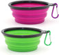 Dog Bowl Pet Collapsible Bowls, 2 Pack Collapsible Dog Water Bowls for Cats Dogs