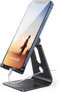 Aluminum Cell Phone Stand, Adjustable Desk Phone Holder for Iphone