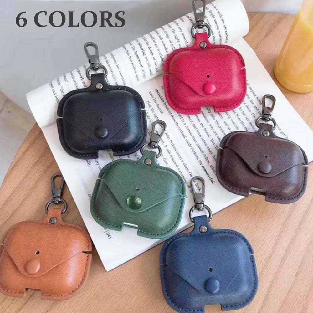 Genuine Leather Case Compatible with Airpods Pro Case 2Nd/1St Gen (2023/2022/2019)