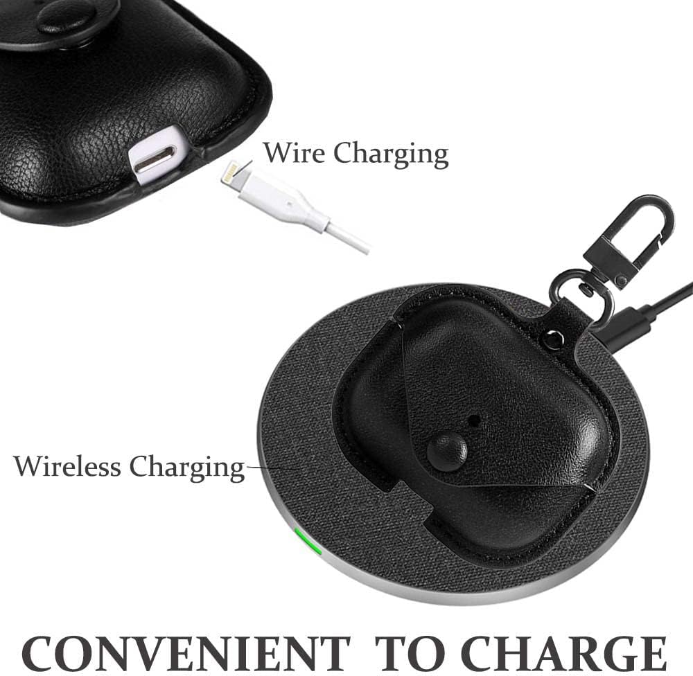 Genuine Leather Case Compatible with Airpods Pro Case 2Nd/1St Gen (2023/2022/2019)