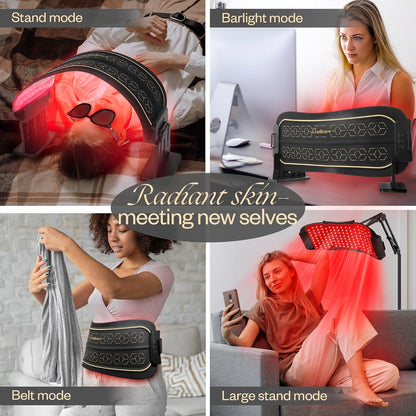 Multifunction Red Light Therapy for Body and Face, 850Nm Near-Infrared Light Therapy 