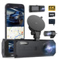 3 Channel Dash Cam Front and Rear, 4K/2.5K + 1080P Premium Car Camera 