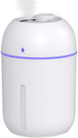 Mini Humidifier, 300Ml Portable Small Humidifiers for Baby, Car Humidifier Diffuser for Travel Plants Bedroom Desk Office