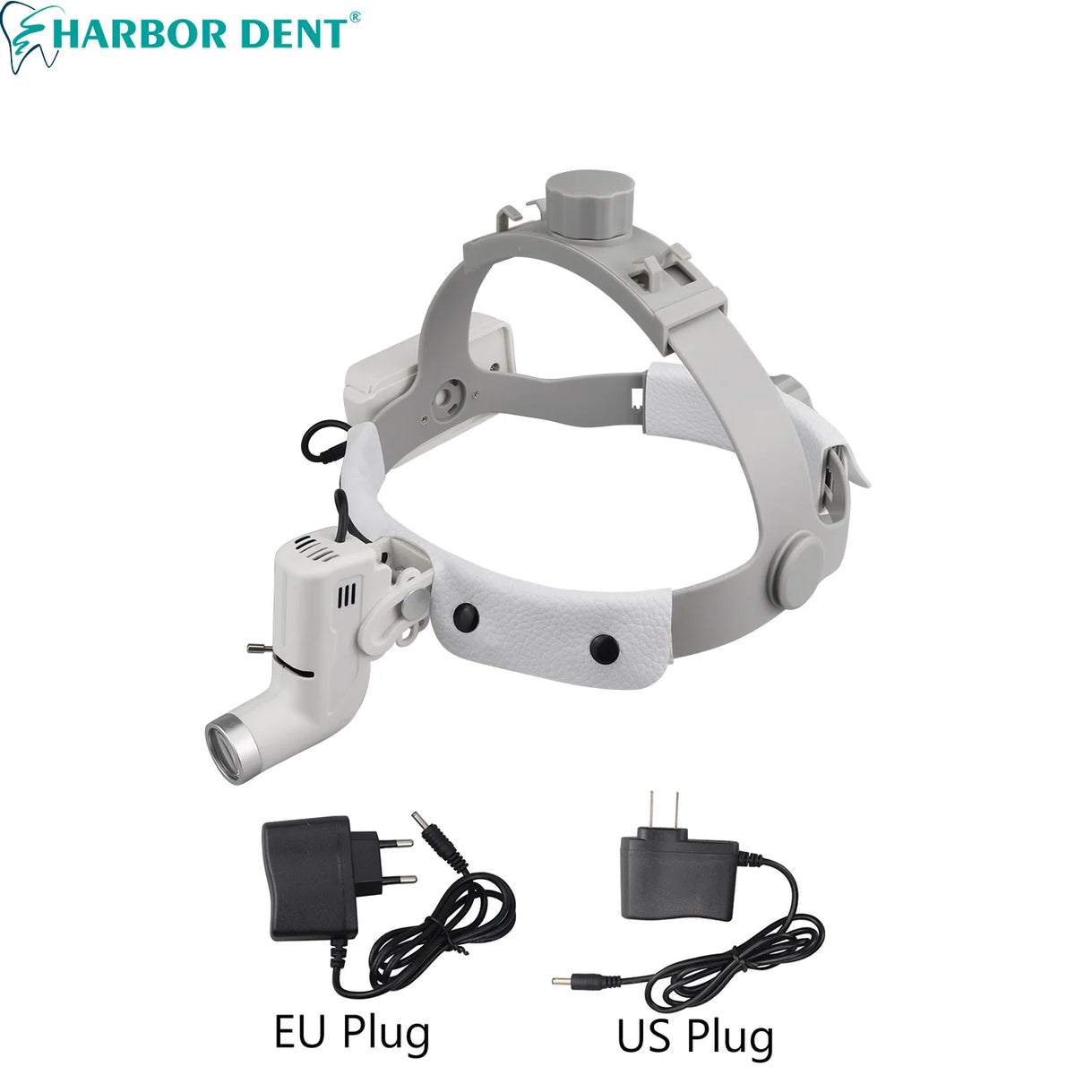 Dental 5W LED Head Light Lamp Brightness Spot Ajustable Dentistry Lab Headlamp Surgical Headlight