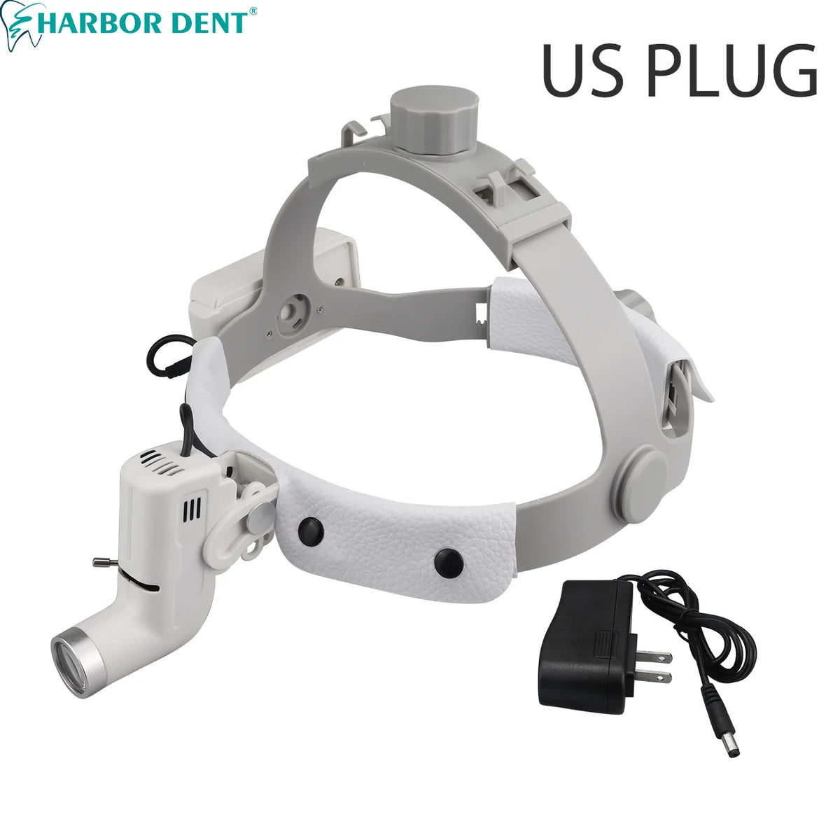 Dental 5W LED Head Light Lamp Brightness Spot Ajustable Dentistry Lab Headlamp Surgical Headlight
