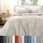 Washed Duvet Cover Set 1800 Ultra-Soft (Twin/Twin XL, Fog)