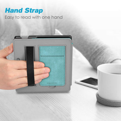 Stand Case for 7" Kindle Oasis 10Th/9Th Gen 2019/2017, Turquoise