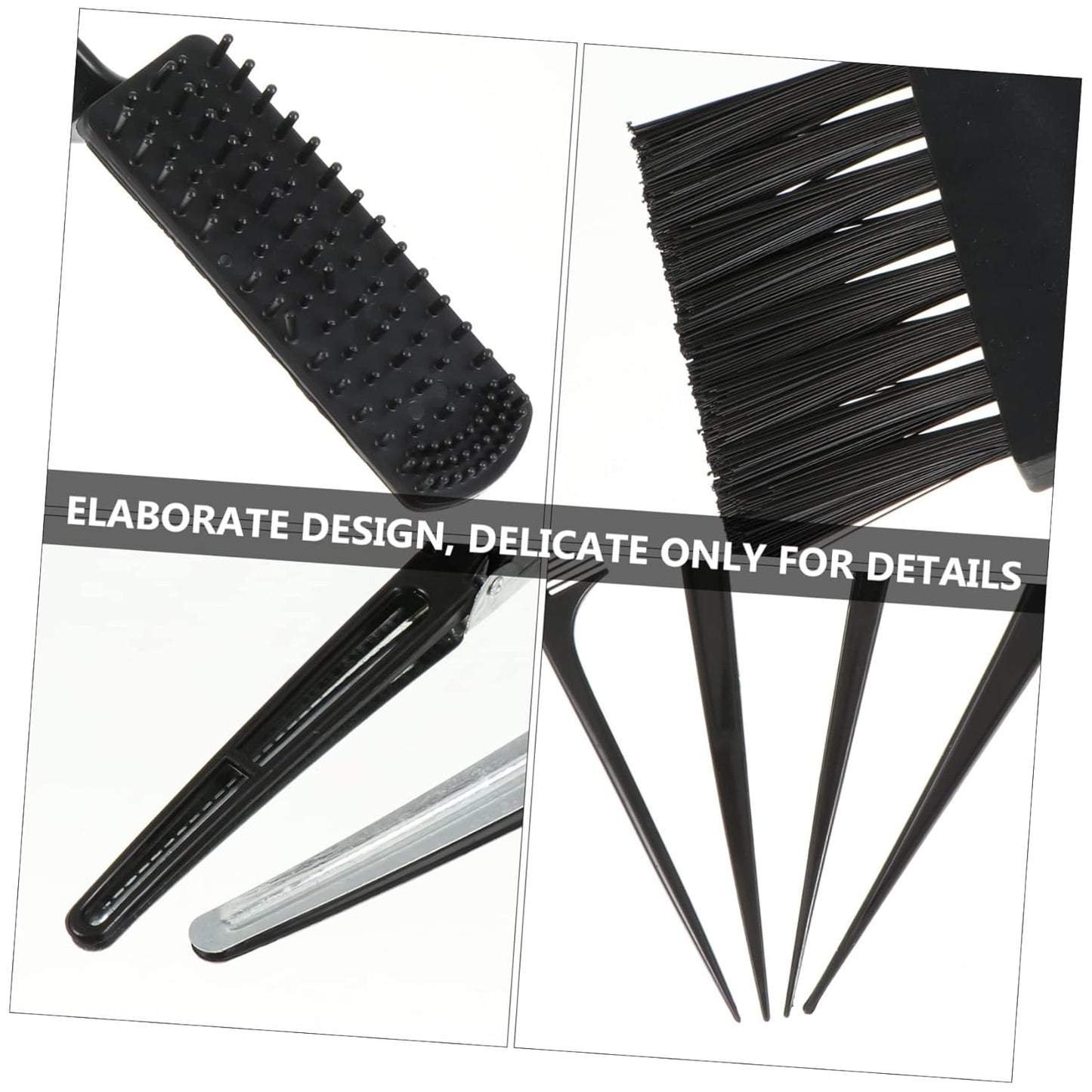 11 Piece Hair Coloring Tool Kit Dye Bowl and Disposable Gloves