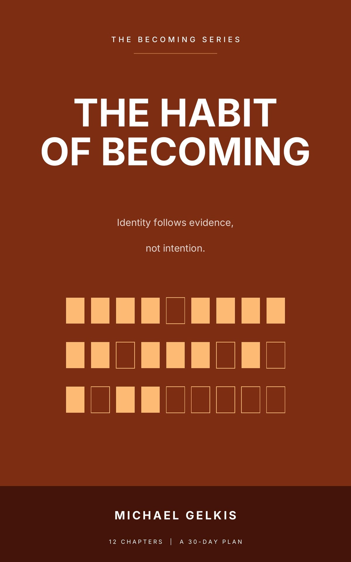 Cover of The Habit of Becoming by Michael Gelkis, Karibunest