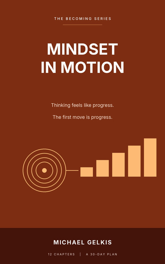 Cover of Mindset in Motion by Michael Gelkis, Karibunest