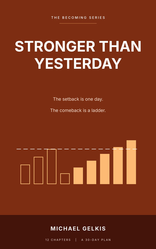 Cover of Stronger Than Yesterday by Michael Gelkis, Karibunest