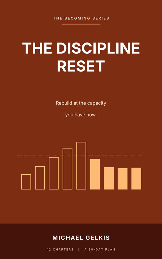 Cover of The Discipline Reset by Michael Gelkis, Karibunest