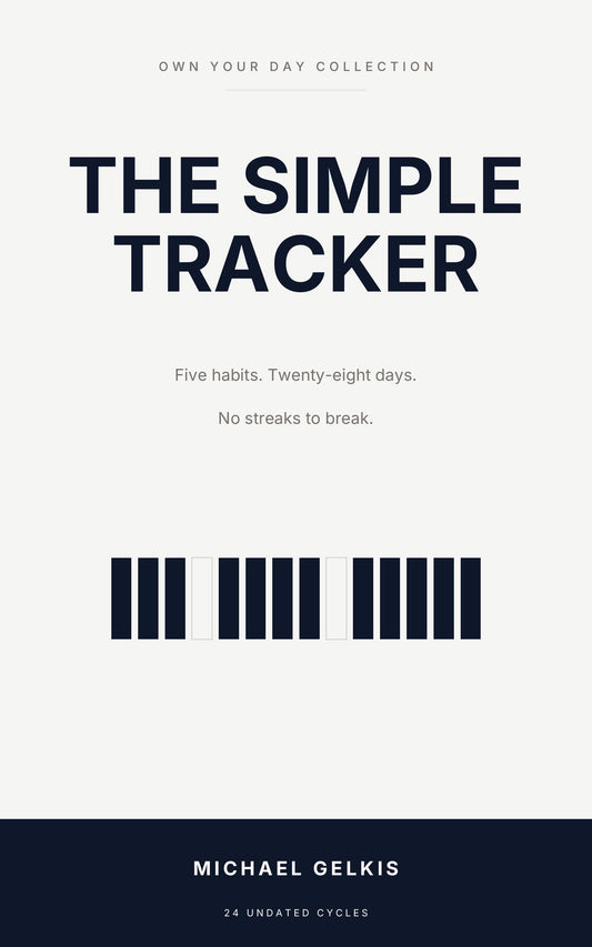 Cover of The Simple Tracker by Michael Gelkis, Karibunest