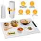 Electric Warming Tray Smart Food Warmer Roll up Heating Pad with Adjustable Temperature Control 